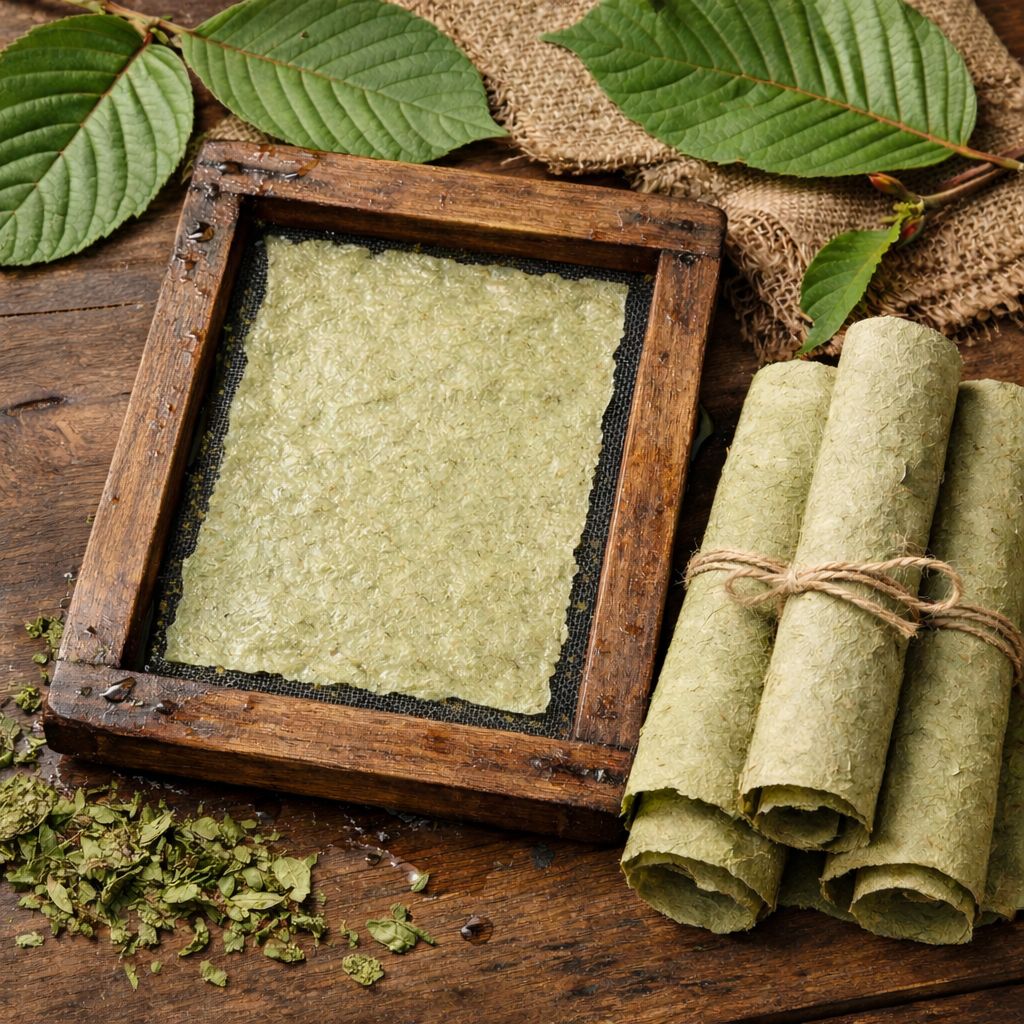 Nachhaltiges Papier aus Kratom – Eine innovative Alternative